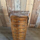 Louis XV style marquetry chest of drawers