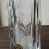 Cut crystal vase