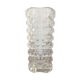Moulded glass vase, "Windsor" Luminarc model, 70s