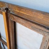 18th century chestnut window 107/83cm