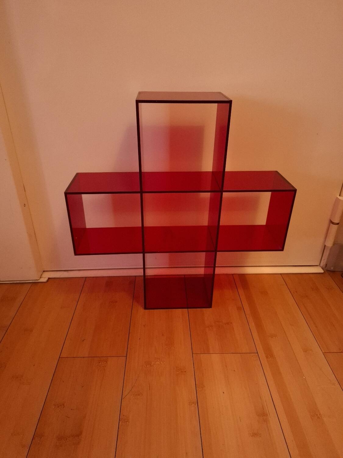 Vintage shelf from the 80s.