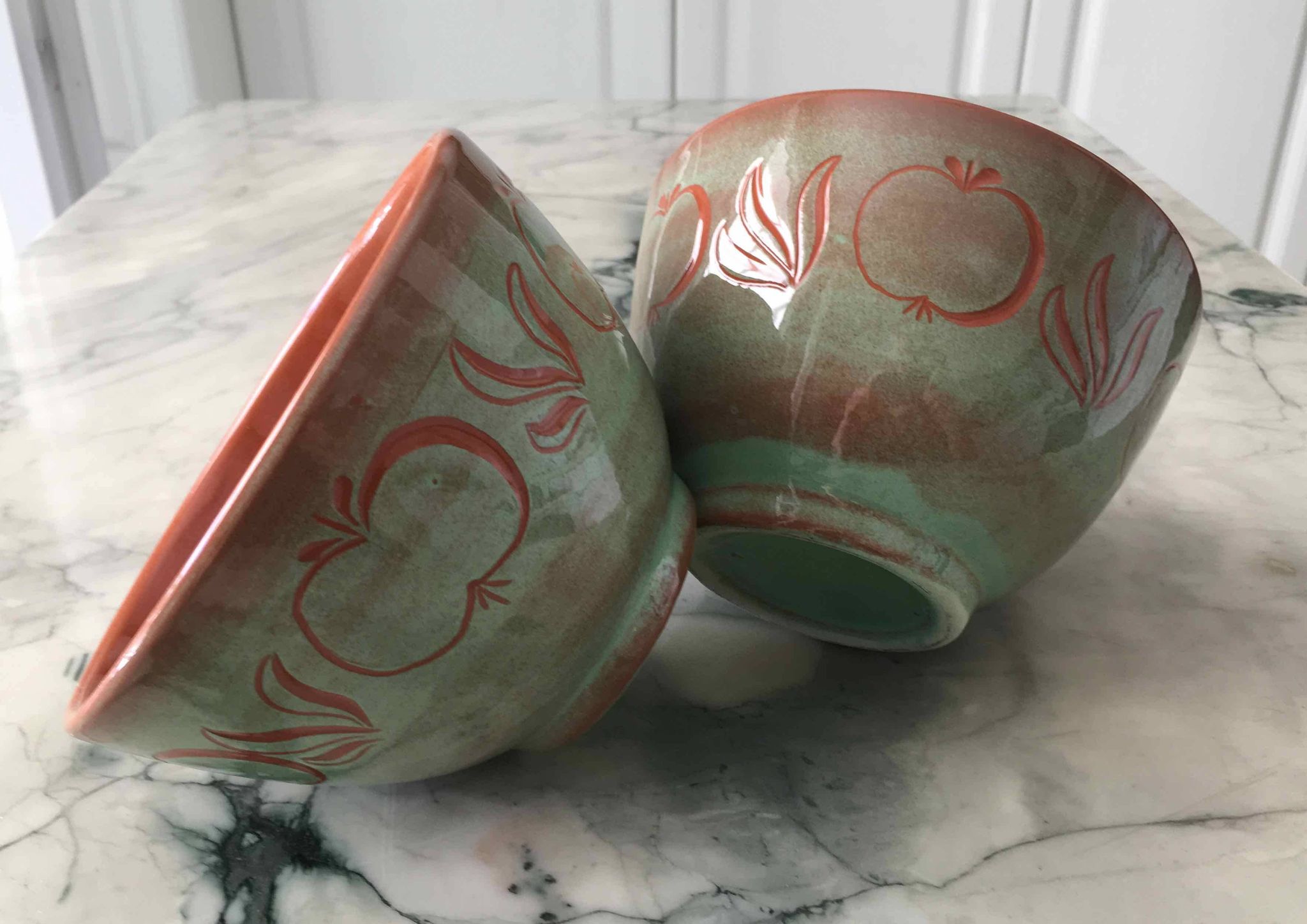 Two Breton bowls