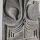 Plaque murale en relief brutaliste en fibre de verre, années 1960