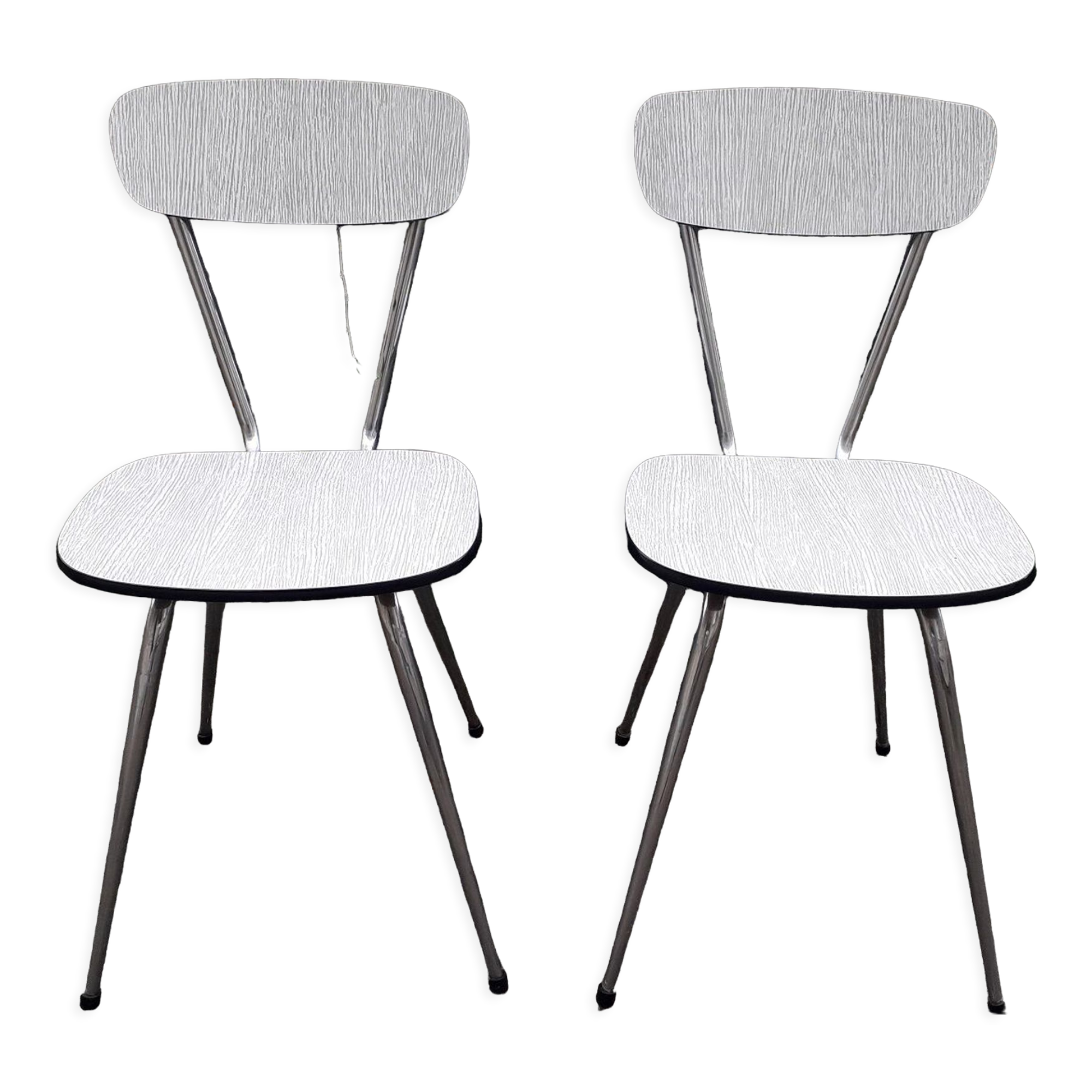 2 Formica chairs