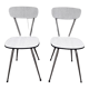 2 Formica chairs