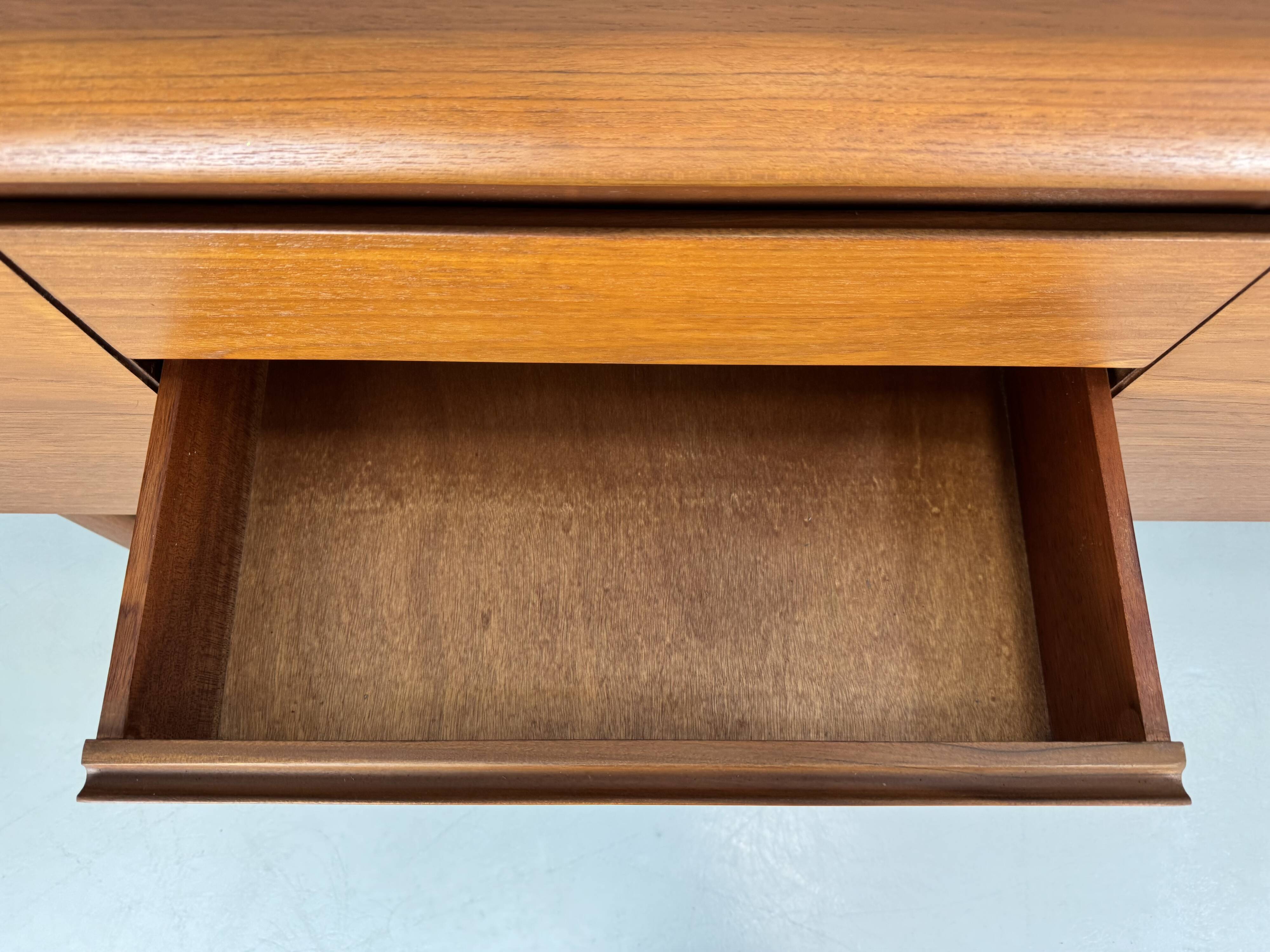 Beautiful, rare, minimalist White and Newton sideboard from the 1960s.