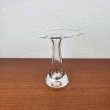 Vintage glass vase from the German Flamingo series by Peill & Putzler, 1970s.