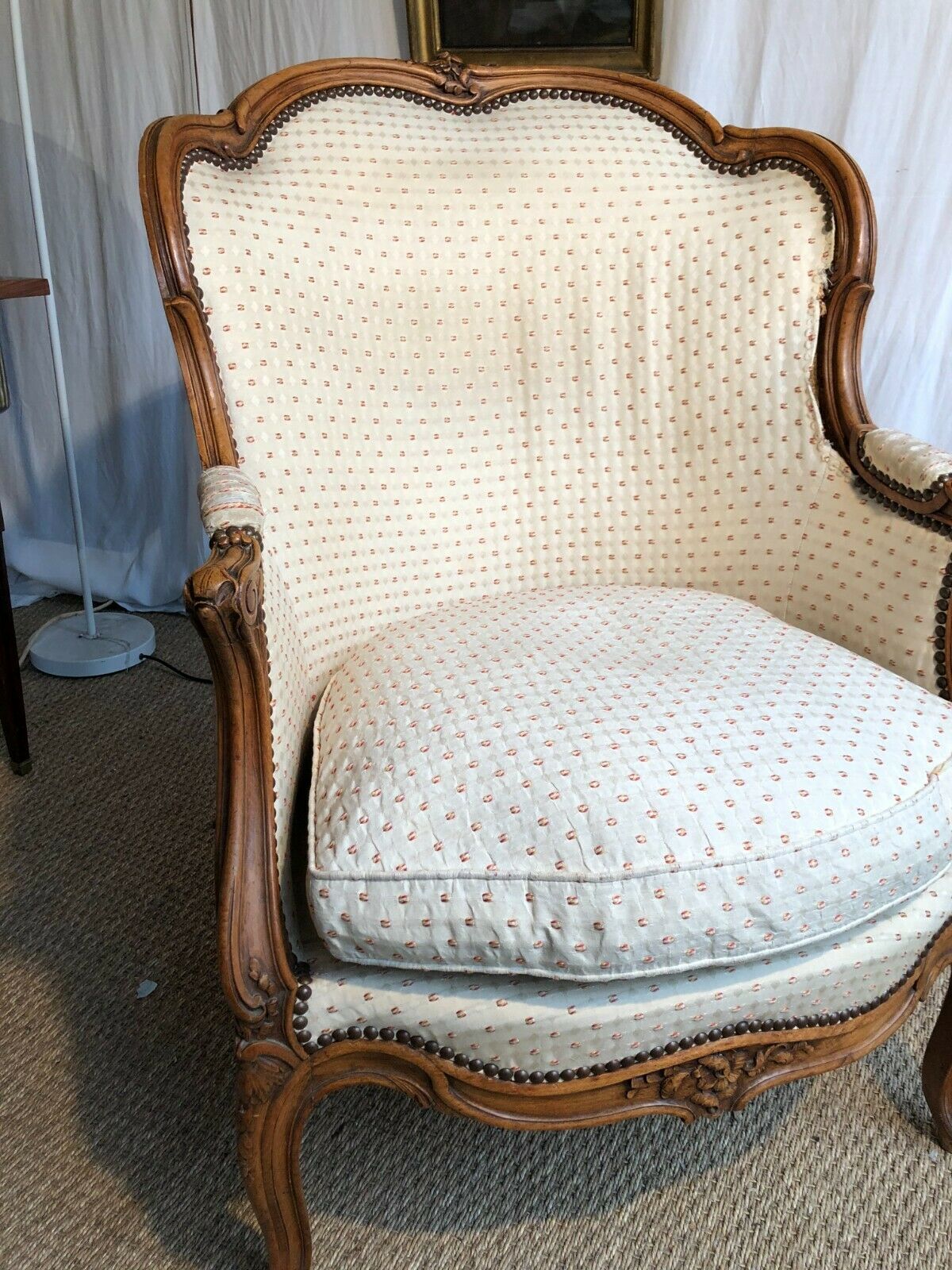 19th century Louis XV-style shepherdess chair