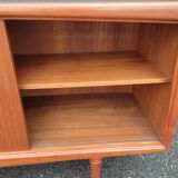 Scandinavian teak row by Axel Christensen for ACO Mobler