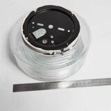 Ceiling lamp graphic 1970 glass