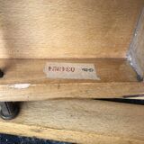 3 Thonet B751 folding chairs curved wood