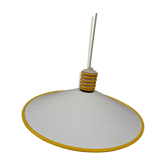 White and yellow suspension