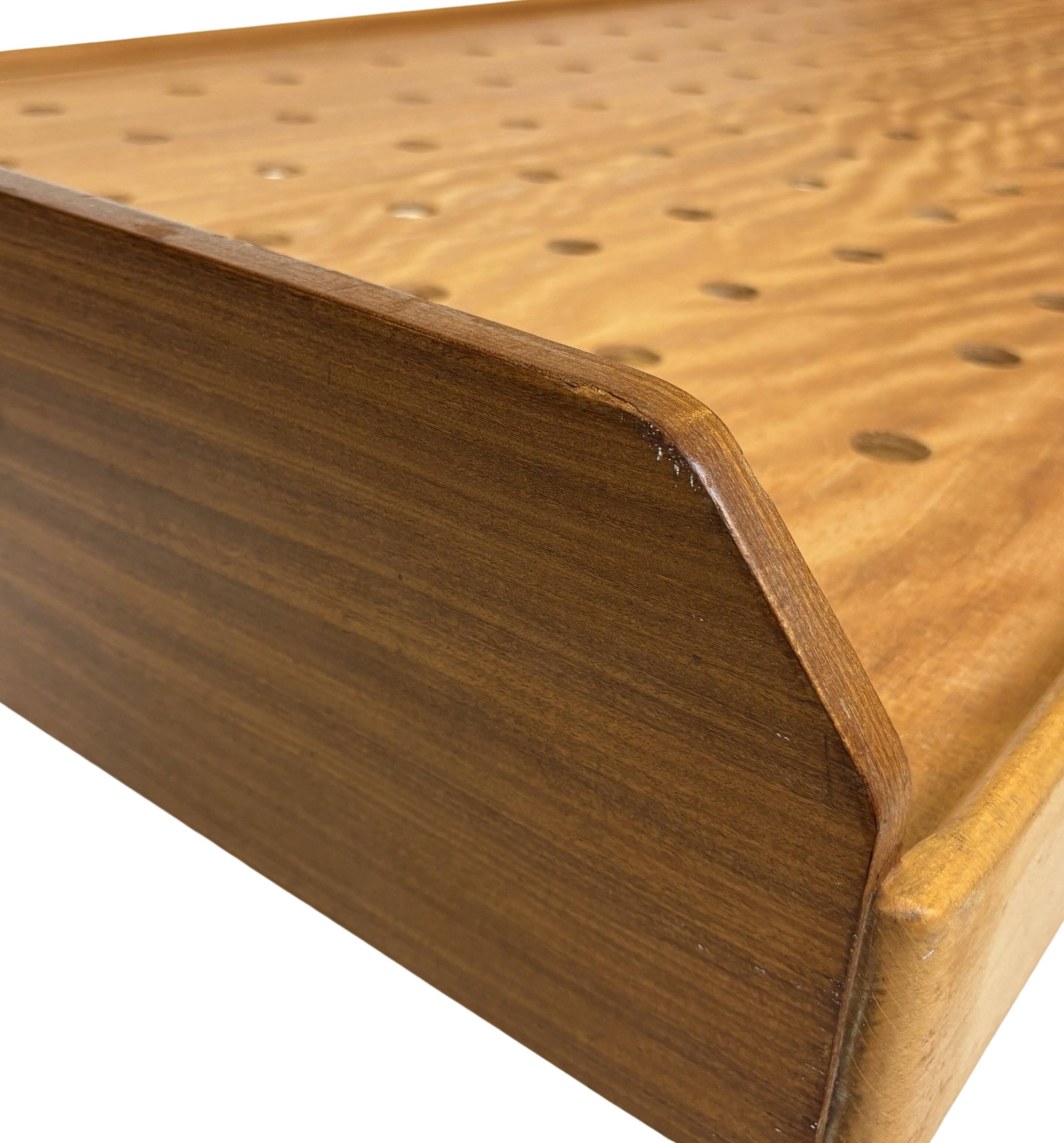 Vintage daybed 1960s minimalist design in Teak wood