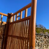 Vintage bamboo screen