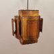 Brutalist hanging lamp, denmark 1960s