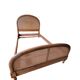 Vintage cane bed 120x190cm