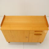 Mid-century cabinet high gloss by tatra pravenec, 1970s czechoslovakia