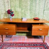 Bureau vintage rétro vintage en teck par GPlan 1960