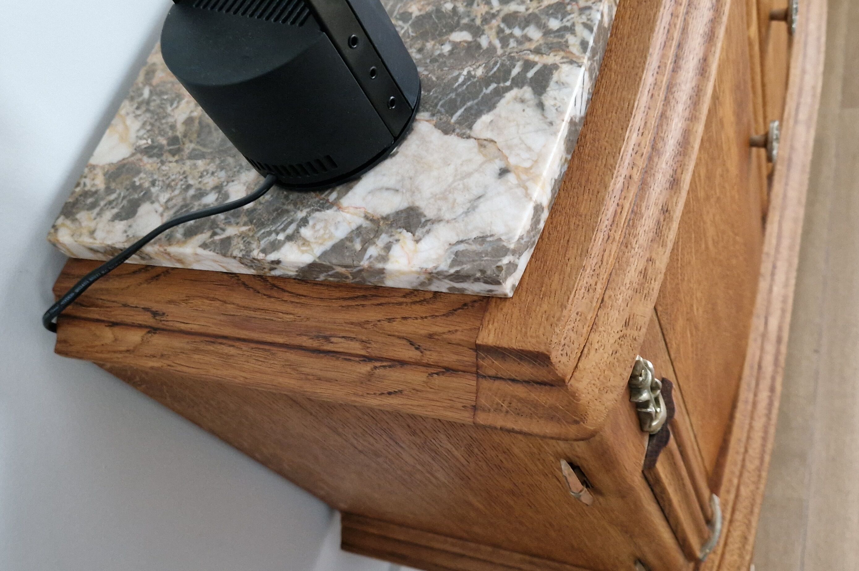 Oak bar furniture art deco style