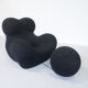 Fauteuil et ottoman "Big Mama" par Gaetano Pesce pour B&B Italia