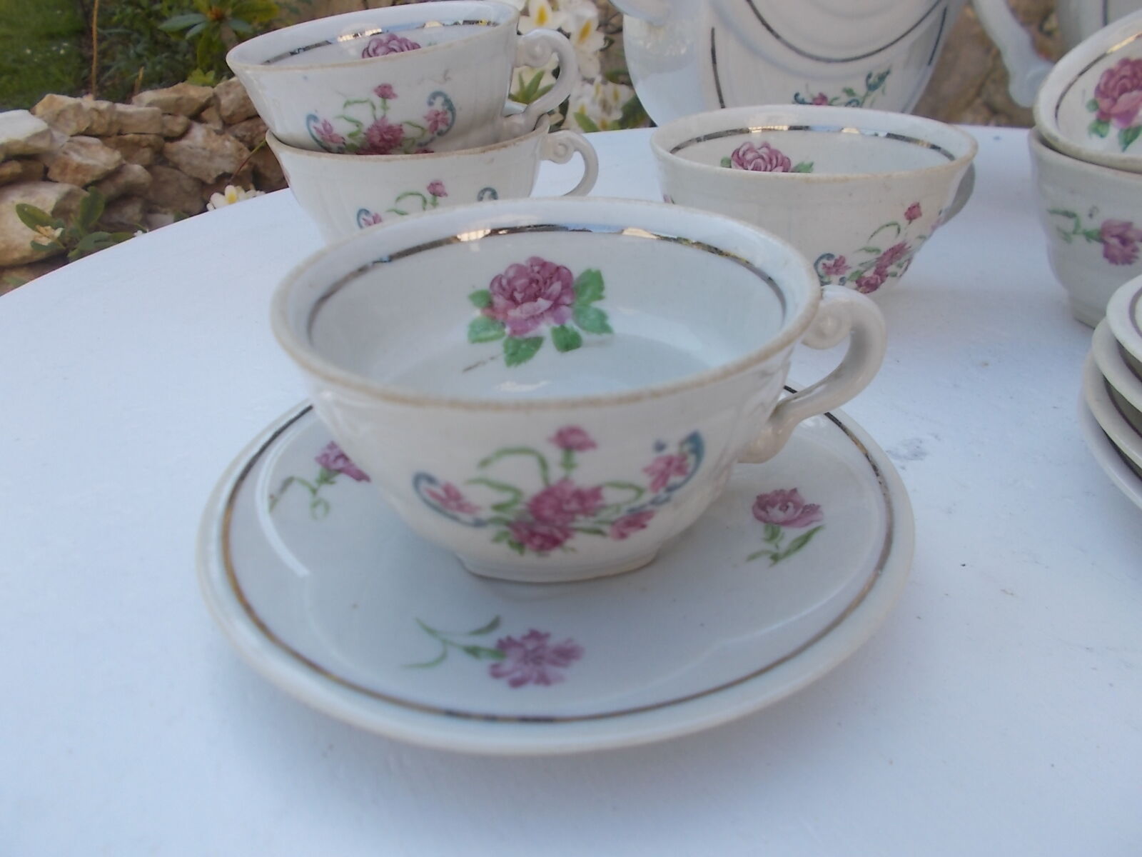 Coffee or tea service C T A France art deco