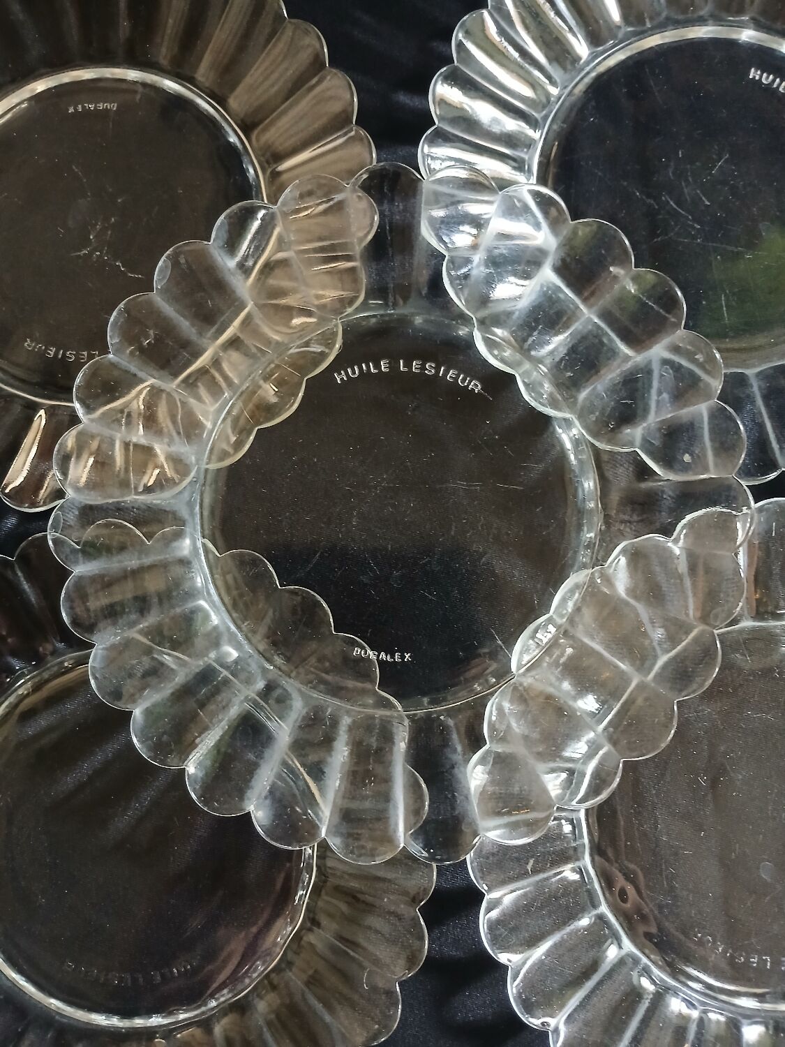 22 vintage Duralex dessert plates