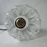 Ancien lustre cascade vintage 3 feux 1960