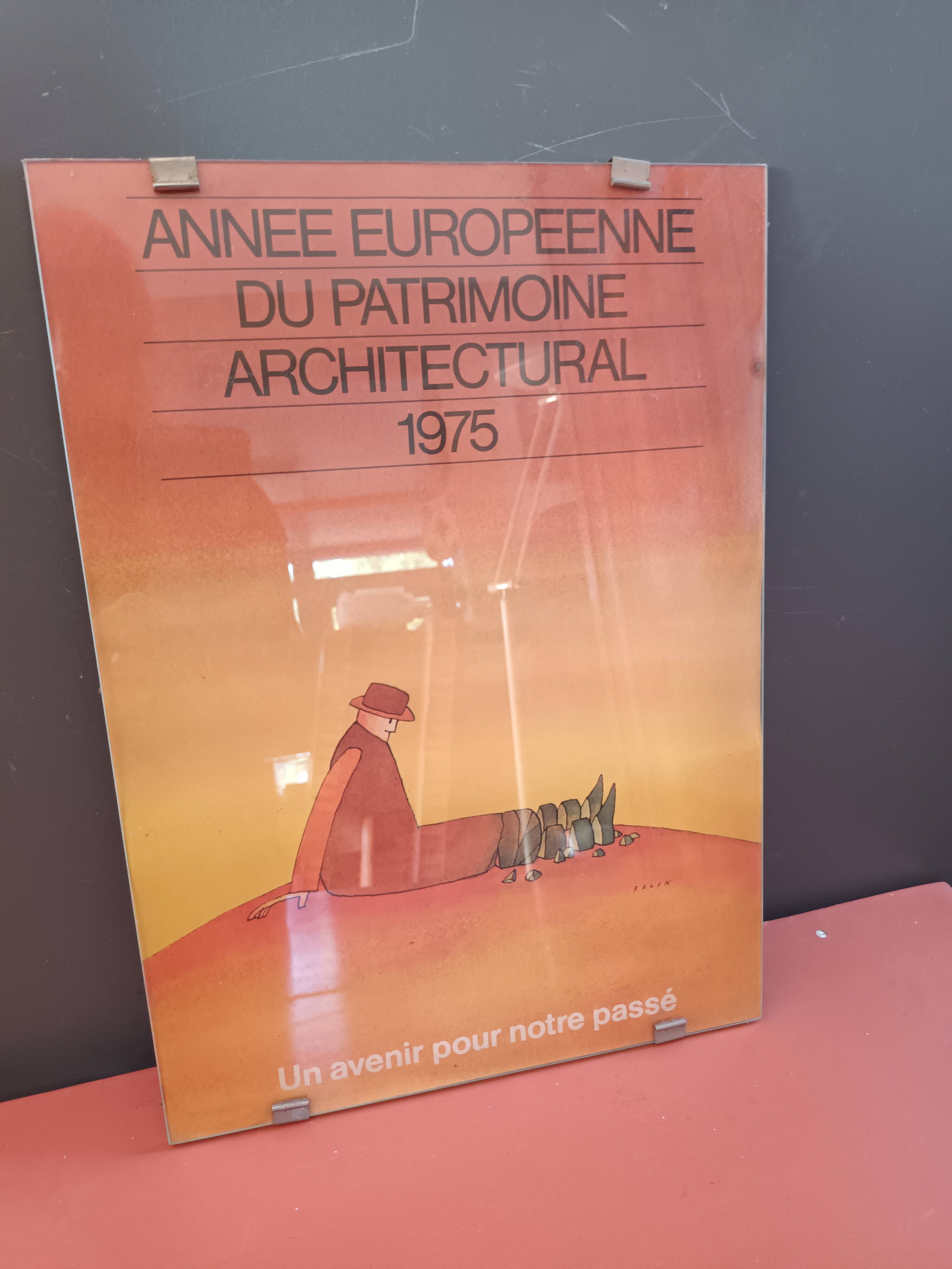 Affiche folon 1975