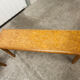 Paire de bancs enfant ou porte plante artisanal 1960