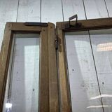 19th century oak partition door