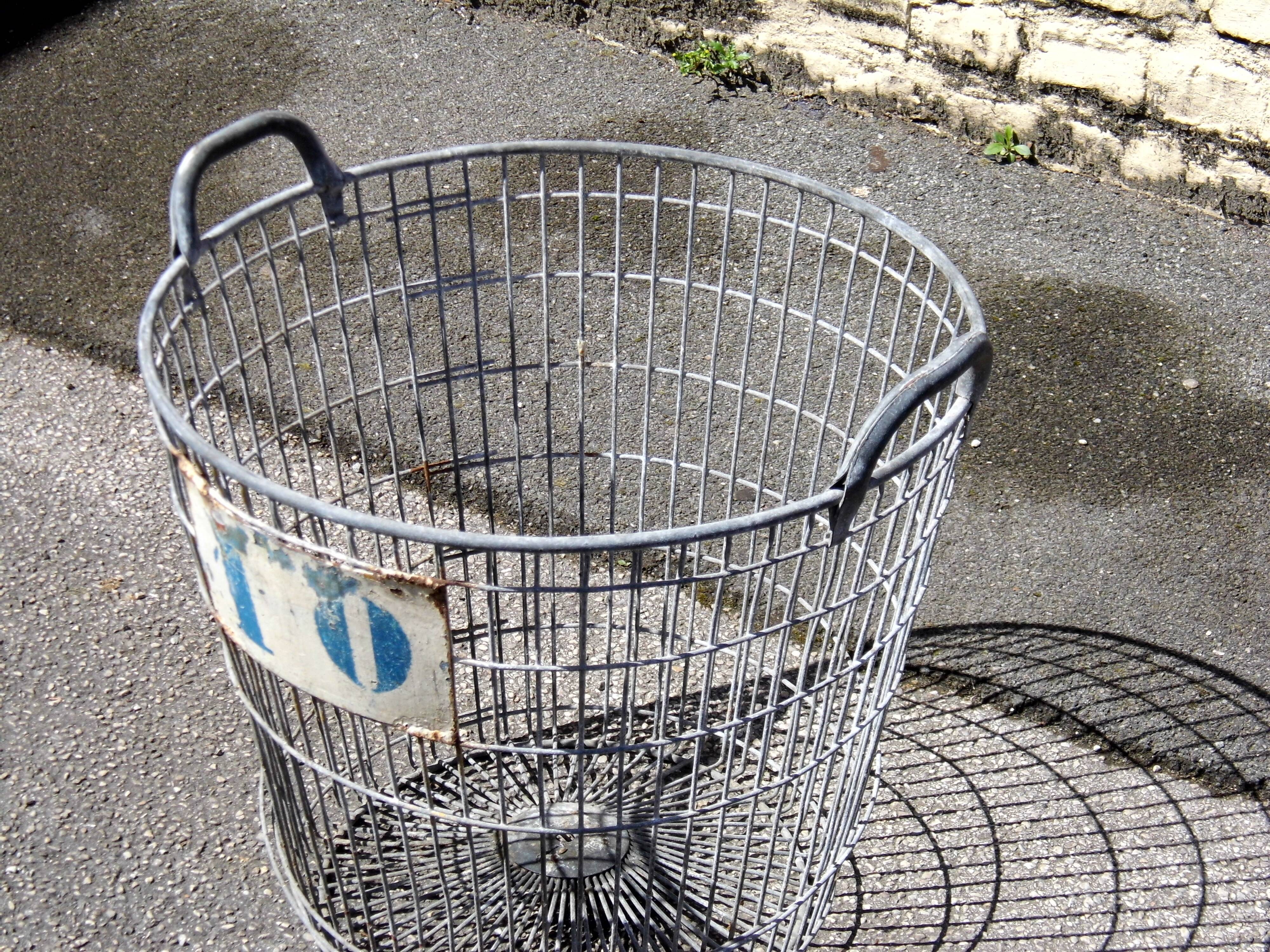 Industrial basket basket design factory vintage loft No.10