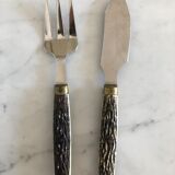Cutlery for service with small cakes