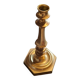 Bougeoir en bronze massif