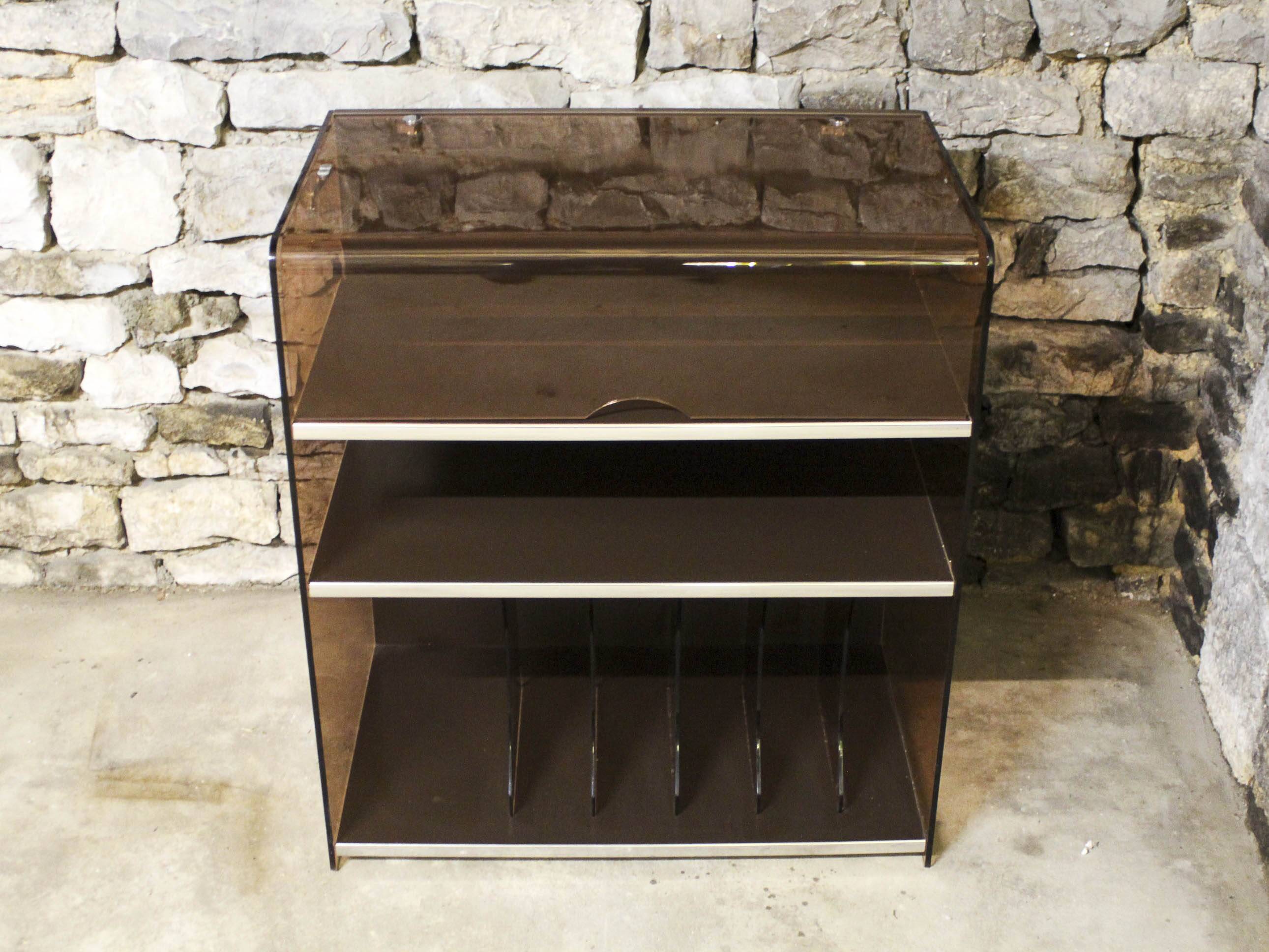 70s vinyl turntable furniture