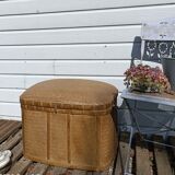 Old trunk rice straw