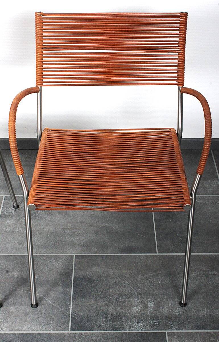 Miss B chairs by Tito Agnoli for Pierantonio Bonacina, 1980s, set of 2
