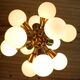 Lustre Spoutnik Mid-Century de Kamenický Šenov, 1970s