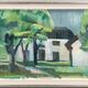 Original Swedish Oil On Canvas – “The White House” By Harry Wichmann – Signed – Vintage & Framed
