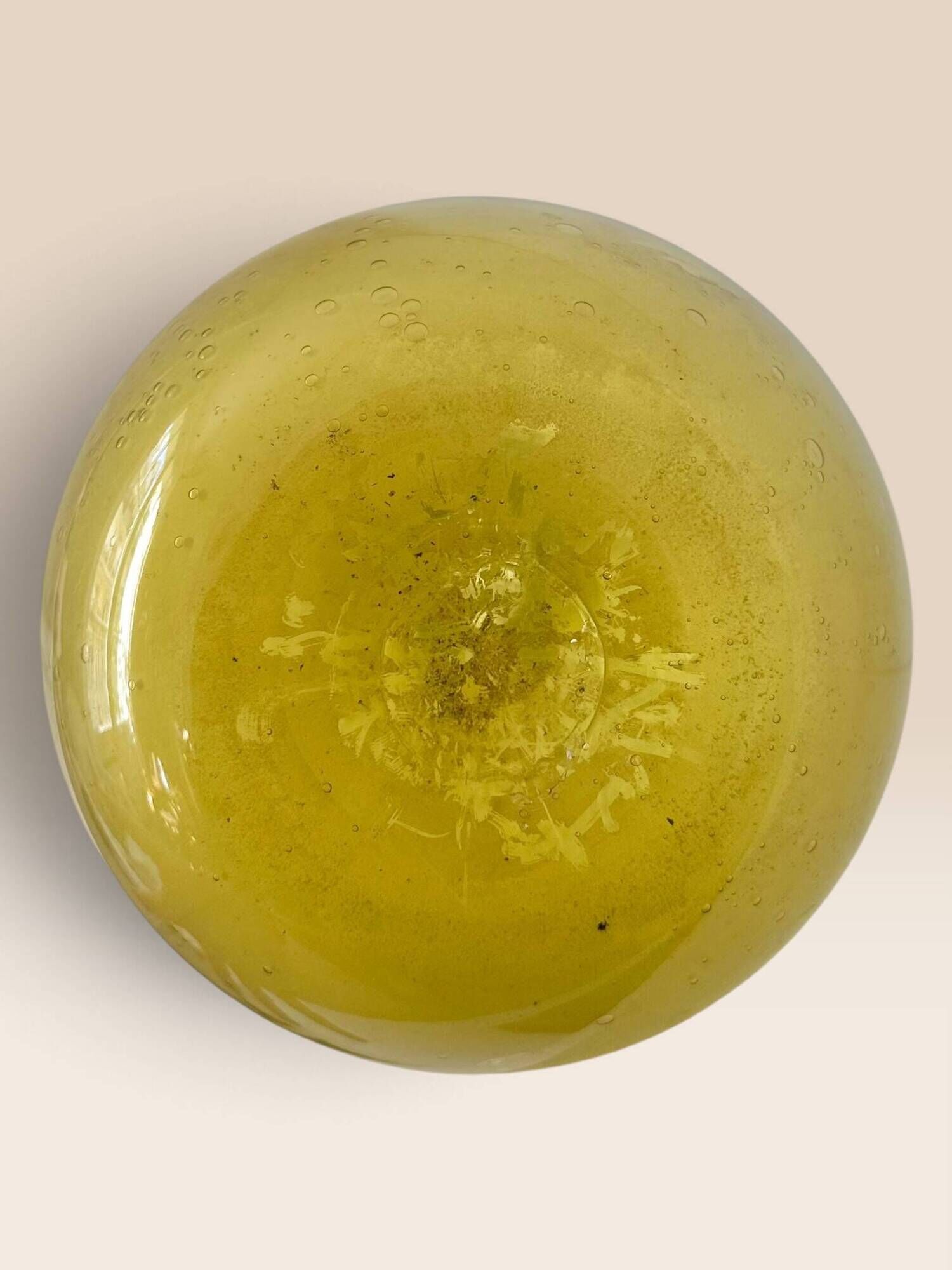 Bubble glass soliflore vase Biot