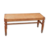 Piano bench in cannage 19th