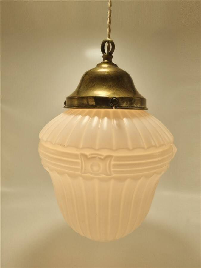 Art deco pendant light