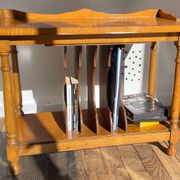 Vintage turntable cabinet