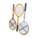 Lot of 3 vintage tennis rackets