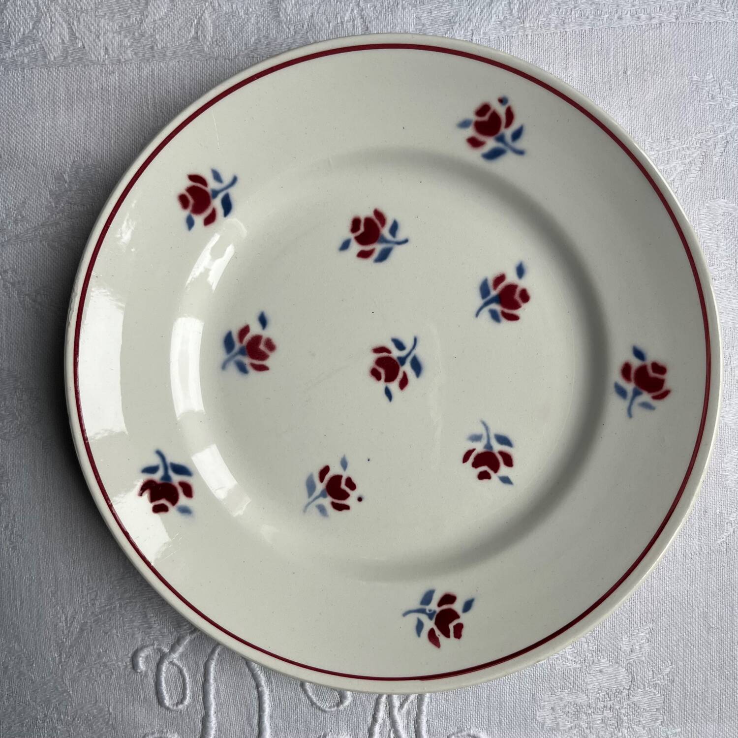 Saint Amand dessert plates