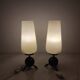 Paire de lampes de table vintage "Tripode" – Style Mid- Space age