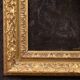 19th century Italian Impressionist female portrait painting
