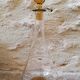 Italian decanter made of blown glass