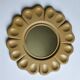 Rare Midcentury Flower Wall Mirror, Italy, 1970s