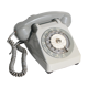 Téléphone vintage années 80 gris