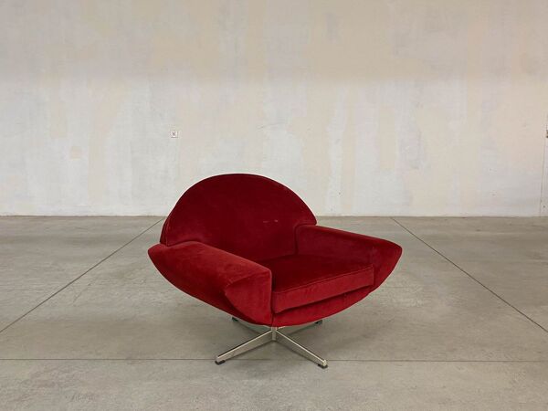 Fauteuil pivotant Capri par J. Andersen pour Trensum
